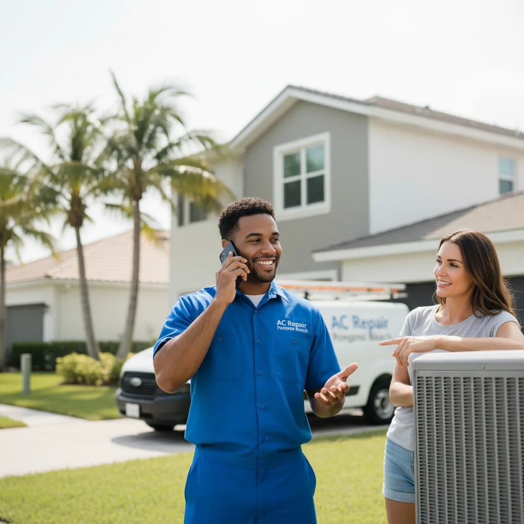 AC Repair Pompano Beach customer support in Pea Ridge